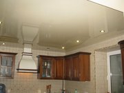 Монтаж натяжных потолков на кухне - foto 1